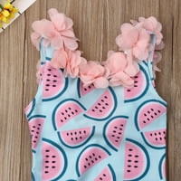 Canrulo Toddler novorođenčad dječje djevojke kupaći kostimi kupaći kostimi plivajući jedan bikini set