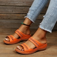 Borniu Womens Sandale Flip Flops za žene, ženske dame modne casual sandale klinove sandale na otvorenom