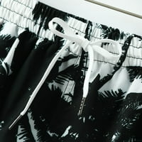 Yubnlvae kratke hlače Ležerne prilike tiskane radne vunene pantalone Ležerne cipele na plaži Muški kupaći