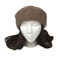Casaba ženska vuna topla beretka francuski stil umjetnički lagani modni kape kape