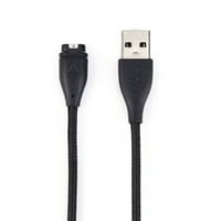 Kotyreds USB punjač Prijenosni najlonski pleteni kabel za naplatu za Garmin Feni 5x