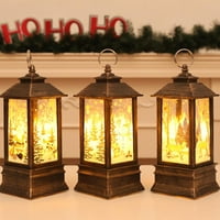 Ručno rađeni božićni LED lampica lampica lampica za svijeće užarena kućna dekor zabave