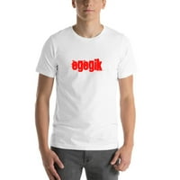 Egegik Cali stil kratkih rukava majica majica po nedefiniranim poklonima