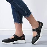 Ljetni ravni sandalo za žene Ležerne prilike podesive sandale za kuke Sandale Open Toe klizne sandale