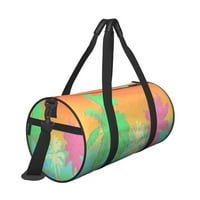 Psihodelic Coconut Tree Unise Velika torba za duffle za putovanja - Sportska torba Torba za teretanu