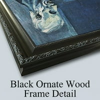Édouard Vilillard Black Ornate Wood Framed Double Matted Museum Art Print Naslijed: Avenue