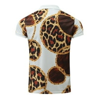 Adviicd Brown Plus size majice modne polo majice za muškarce Classic Fit Pamuk