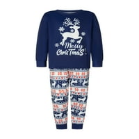 Uklapanje obiteljske božićne pidžame Holiday Xmas Sleep Bageard Podesite pidžamu za porodicu