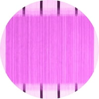 Ahgly Company u zatvorenom okruglima sažetak ružičaste suvremene prostirke, 6 'okruglica