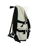 Jednostavan veliki kapacitet Studentski školski torbici ženski srednjoškolac studentski ruksak ruksak