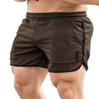 Cindysus Men Classic Fit Striped Ljetne kratke hlače Muške salone za plažu sa džepovima Vježbajte elastični
