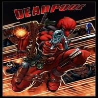 Deadpool - Napadaj laminirani i uokvireni poster Print
