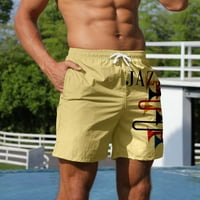 Muške plažne kratke hlače Ljetne muške casual pantalone Ispiši trend omladinskih ljetnih dukseva Fitness