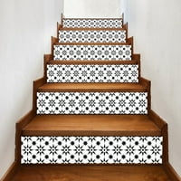 Stubište za stubište Steir Riser podne naljepnice DIY zidne naljepnice modne stepenice naljepnica