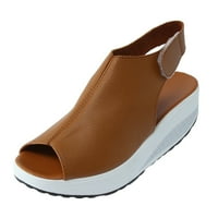 B91XZ platforme sandale za žene modne ljetne žene sandale kline cipele debele potplate Riblje usta lagane