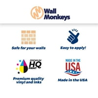 Will Clowers Coverside olimpijski zid na padu WallmonKeys ogulite i pastic Graphic WM306512