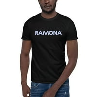 Ramona retro stil kratkih rukava majica s kratkim rukavima po nedefiniranim poklonima