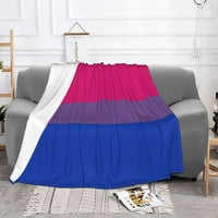 -Dake biseksualne pokrivače biseksualne posude za zastave bacaju pokrivače, plavo ljubičasta ružičasta