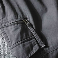 Muški modni casual multi džepni kopč sa zatvaračem muške teretne hlače na otvorenom hlače