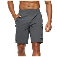 HHEI_K Hlače za muškarce Radne odjećne kratke hlače za prevelike nove hlače sa zatvaračem Muške kratke