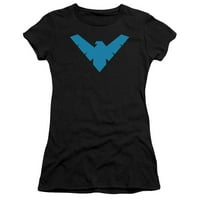 Batman - Nightwing simbol - Juniors TEEN Girls Cap rukava rukava - X-velika