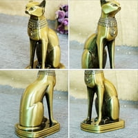 Egipatska kolekcionarna mačka figurica statua kućna ured dekor prop figurice mačka