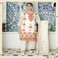Pakistanske haljine za žensko trošenje zabave - indijski salwar kameez odijelo, šifon za vjenčanje sadrže