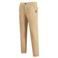 Muške ravne tanke pantalone ultraste ležerne hlače za muškarce proljetne pantalone