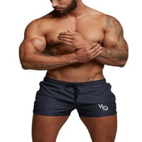 Eyicmarn muške kratke hlače u boji, mišićni fitnes za trening za obuku Shorts Compression Workout Stars