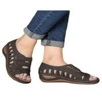 Crocowalk dame Platform Sandal Beach Wedge Sandale Gladijator Ležerne cipele Ženske hodanje Lagane ljeto