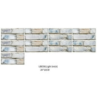 Yipa rustikalne opekene kamene zidne naljepnice Naljepnice naljepnice naljepnice i sjedište samoljepljivih