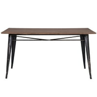 Metalni stol za objedovanje, vrste setova, sami stol, stolice