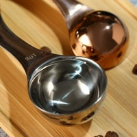 Izmjerite lopaticu kafe kašika, nehrđajući čelik mjerna kašika za mljevenu kafu, espresso, zrna kafe