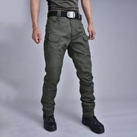 Vivianyo HD hlače za muškarce Muški kombinezoni jesen na otvorenom Multi-džepno trošenje Rollbacks Khaki