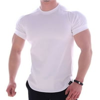 Bajt Legend mužjak Fitness Trendy Sporty majica Brzo suho ljetni okrugli trčanje Elastični kratki rukav