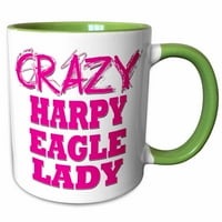 3Droza Crazy Harpy Eagle dama - Dvije tone zelene krigle, 11 unce
