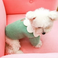 Kostim za kućne ljubimce Slatka životinja otisnuta kućna ljubimca pamučna mekana pulover pasa jakna