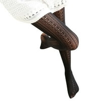 Žene Retro Slim prozirne rezbarene čipke Čarape Pantyhose šuplje čarape tajice čarape