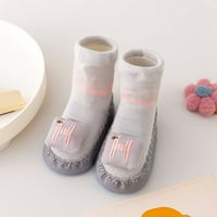 Leey-World Toddler Cipele Jesen i zimske udobne cipele za bebe Slatko crtani uzorak abeceda Dječja pamučna