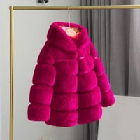Topli kaputi za djevojke Dječja jakna za dijete Jesen Modne zimske djece ovratnik Soild Jackets Topla