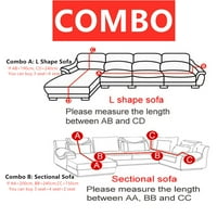 Kauč ​​na kauč za sjedenje super-super-super Stretch Sofa klizalica - Spande non klizač Soft kauč navlaka