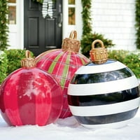 Božićni ukrasi - Božićni nataklaci Kuglični dekor za praznik Ureda dekor dvorišta