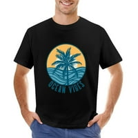 Vintage Retro ocean Vibes Ljetna majica Muška plaža TEE
