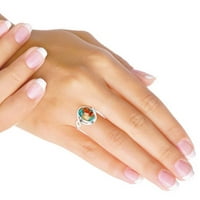 Prirodna špinalna ostrige za žene nakit Sterling srebrni prsten