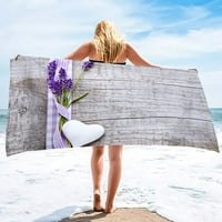Ručnici za plažu Lavender Peony Rose Kupaonica Kuhinja ručnici za bazene Plaža za kadu za ručnike za
