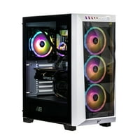 Velztorm White Pilum CTO Gaming Desktop tečno hlađenje, RGB ventilatori, 750W PSU, AC WiFi, BT 5.0,