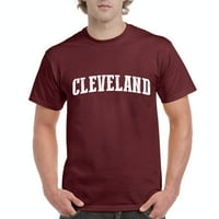 - Muška majica kratki rukav, do muškaraca veličine 5xl - Cleveland