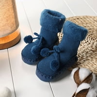 Eczipvz Toddler cipele tople zimske čarape za bebe Coral baršunaste tople čarape slatka plišana ušna