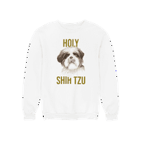 Kimaran Holy Shih Tzu slatka psa Umjetnost pulover Fleece Unise dukserica za posadu