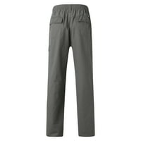 Baccoc Cargo hlače za muškarce muške hlače Muške modne ležerne slobodne pamučne plus veličine čipkastim
